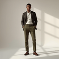 Slim Fit Chino — Olive Green